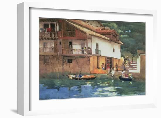 Orange Market, Puerta De Los Pasajes, 1892-Arthur Melville-Framed Giclee Print