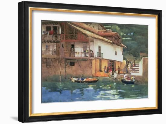 Orange Market, Puerta De Los Pasajes, 1892-Arthur Melville-Framed Giclee Print