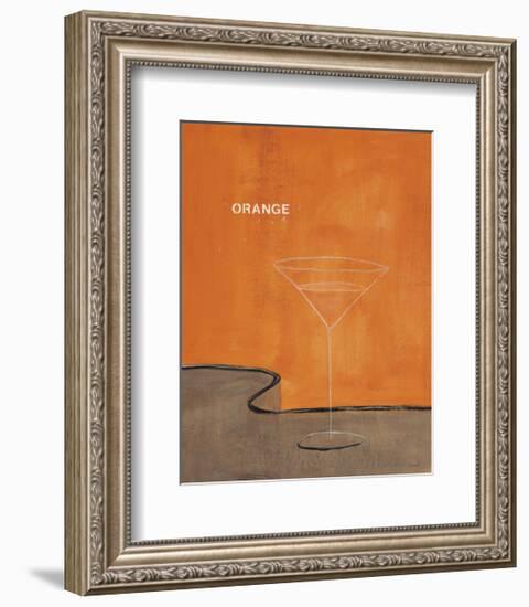 Orange Martini-Mark Pulliam-Framed Giclee Print