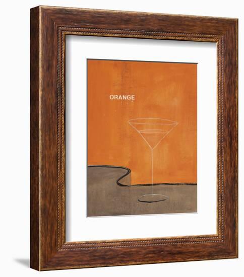 Orange Martini-Mark Pulliam-Framed Giclee Print