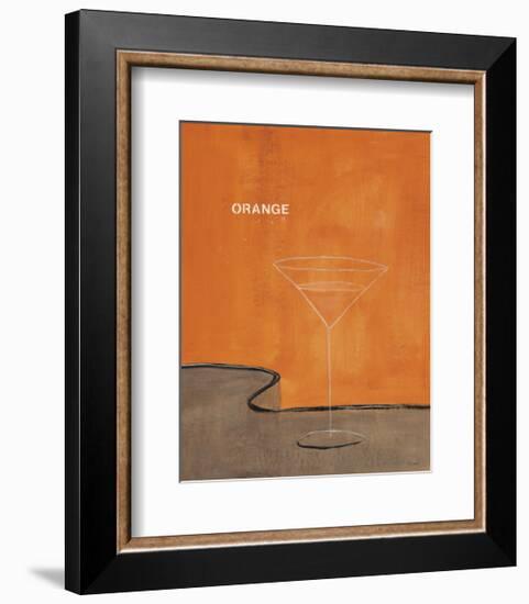 Orange Martini-Mark Pulliam-Framed Giclee Print