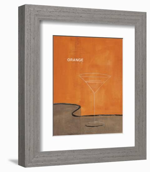 Orange Martini-Mark Pulliam-Framed Giclee Print