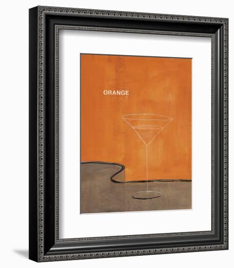 Orange Martini-Mark Pulliam-Framed Giclee Print