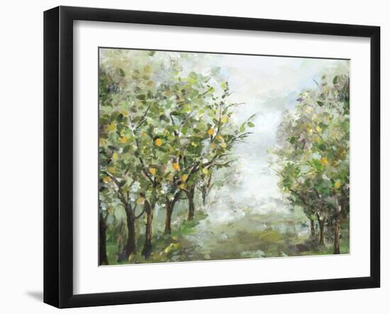 Orange Orchard-Allison Pearce-Framed Art Print