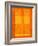 Orange Paper 1-NaxArt-Framed Art Print