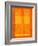 Orange Paper 1-NaxArt-Framed Art Print