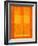 Orange Paper 1-NaxArt-Framed Art Print