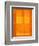 Orange Paper 1-NaxArt-Framed Art Print