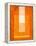 Orange Paper 2-NaxArt-Framed Stretched Canvas