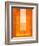 Orange Paper 2-NaxArt-Framed Art Print