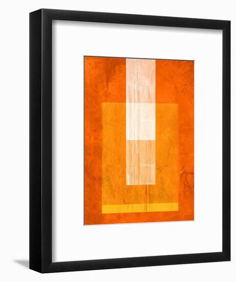 Orange Paper 2-NaxArt-Framed Art Print