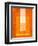 Orange Paper 2-NaxArt-Framed Art Print