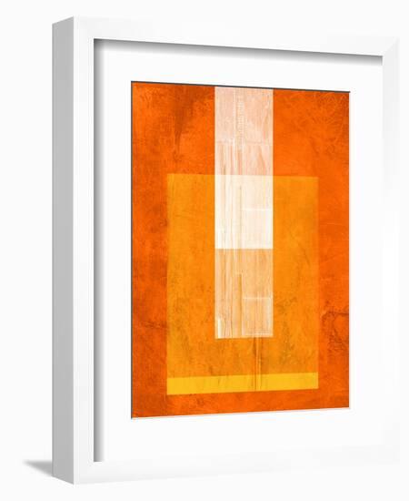 Orange Paper 2-NaxArt-Framed Art Print