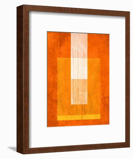Orange Paper 2-NaxArt-Framed Art Print