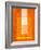 Orange Paper 2-NaxArt-Framed Art Print