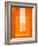 Orange Paper 2-NaxArt-Framed Art Print