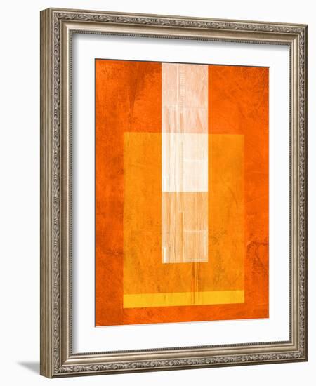 Orange Paper 2-NaxArt-Framed Art Print