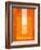 Orange Paper 2-NaxArt-Framed Art Print