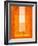 Orange Paper 2-NaxArt-Framed Art Print