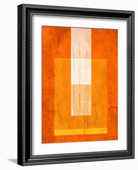 Orange Paper 2-NaxArt-Framed Art Print