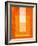 Orange Paper 2-NaxArt-Framed Art Print