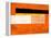 Orange Paper 4-NaxArt-Framed Stretched Canvas