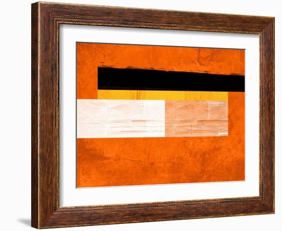 Orange Paper 4-NaxArt-Framed Art Print