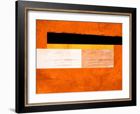 Orange Paper 4-NaxArt-Framed Art Print