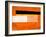 Orange Paper 4-NaxArt-Framed Art Print