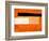 Orange Paper 4-NaxArt-Framed Art Print