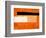 Orange Paper 4-NaxArt-Framed Art Print