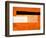 Orange Paper 4-NaxArt-Framed Art Print