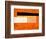 Orange Paper 4-NaxArt-Framed Art Print