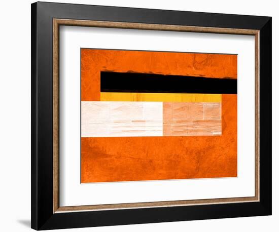 Orange Paper 4-NaxArt-Framed Art Print