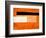 Orange Paper 4-NaxArt-Framed Art Print