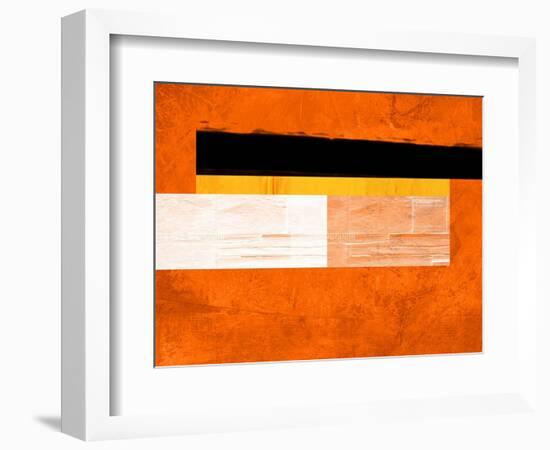 Orange Paper 4-NaxArt-Framed Art Print