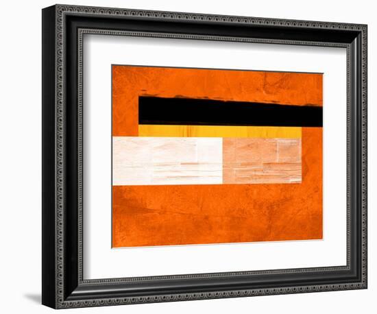 Orange Paper 4-NaxArt-Framed Art Print