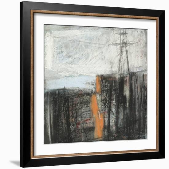 Orange Path-Jeannette Hayes-Framed Giclee Print