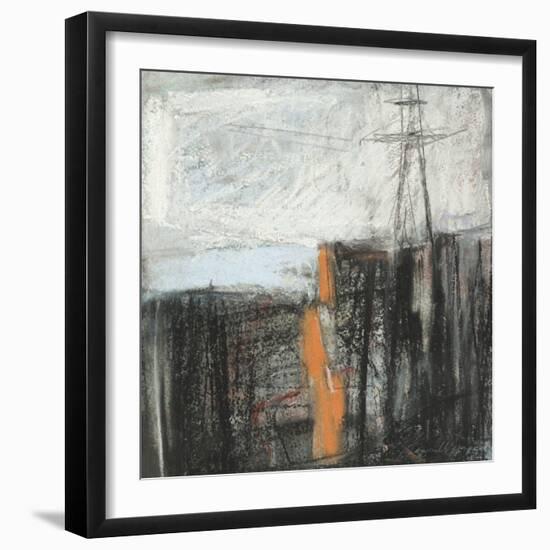 Orange Path-Jeannette Hayes-Framed Giclee Print