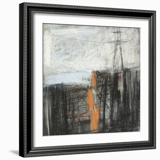 Orange Path-Jeannette Hayes-Framed Giclee Print