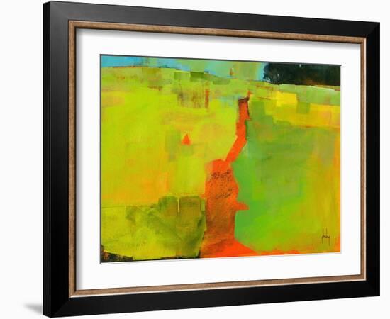 Orange Path-Paul Bailey-Framed Art Print