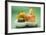 Orange, Pear, Lime and Apple in Polystyrene Tray-Foodcollection-Framed Photographic Print