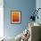 Orange Peel-Ruth Palmer-Framed Art Print displayed on a wall