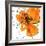 Orange Petals 2-Jan Weiss-Framed Premium Giclee Print