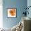 Orange Petals 2-Jan Weiss-Framed Premium Giclee Print displayed on a wall