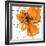 Orange Petals 2-Jan Weiss-Framed Premium Giclee Print