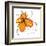 Orange Petals-Jan Weiss-Framed Art Print