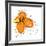 Orange Petals-Jan Weiss-Framed Giclee Print