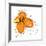 Orange Petals-Jan Weiss-Framed Giclee Print
