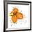 Orange Petals-Jan Weiss-Framed Giclee Print